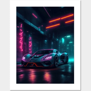 Underground Velocity Sports Car Posters and Art